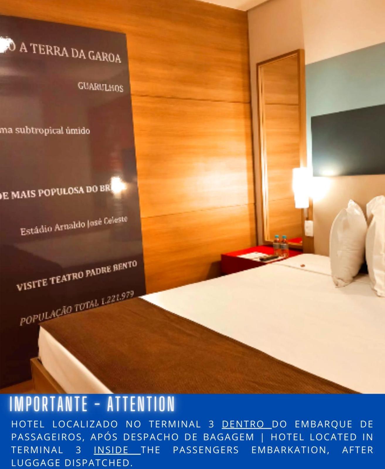 Tryp By Wyndham Sao Paulo Airport - Hotel De Transito Terminal 3 -Lado Ar - Area Restrita A Passageiros Ja Embarcados - Piso 1 Guarulhos Dış mekan fotoğraf