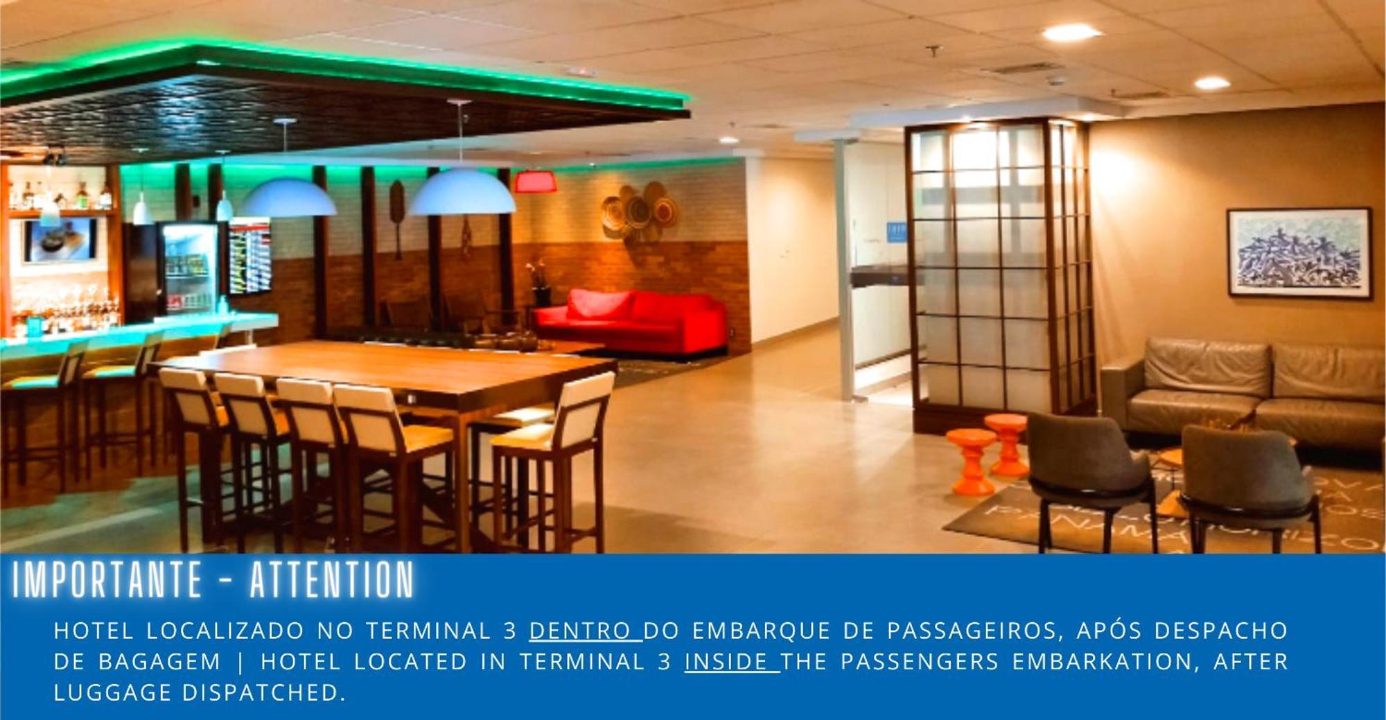 Tryp By Wyndham Sao Paulo Airport - Hotel De Transito Terminal 3 -Lado Ar - Area Restrita A Passageiros Ja Embarcados - Piso 1 Guarulhos Dış mekan fotoğraf