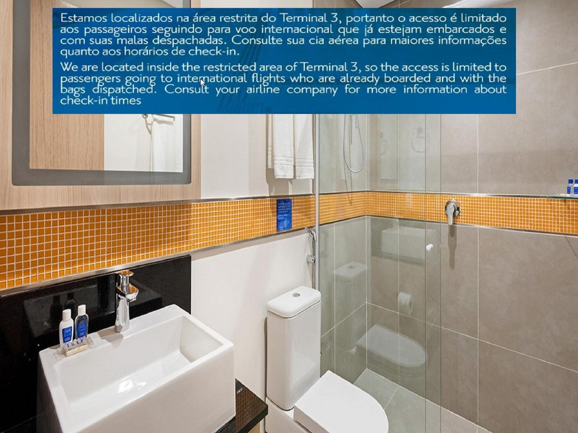 Tryp By Wyndham Sao Paulo Airport - Hotel De Transito Terminal 3 -Lado Ar - Area Restrita A Passageiros Ja Embarcados - Piso 1 Guarulhos Dış mekan fotoğraf