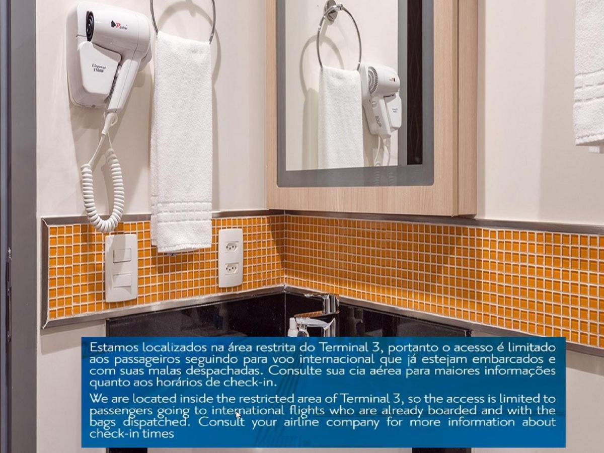 Tryp By Wyndham Sao Paulo Airport - Hotel De Transito Terminal 3 -Lado Ar - Area Restrita A Passageiros Ja Embarcados - Piso 1 Guarulhos Dış mekan fotoğraf