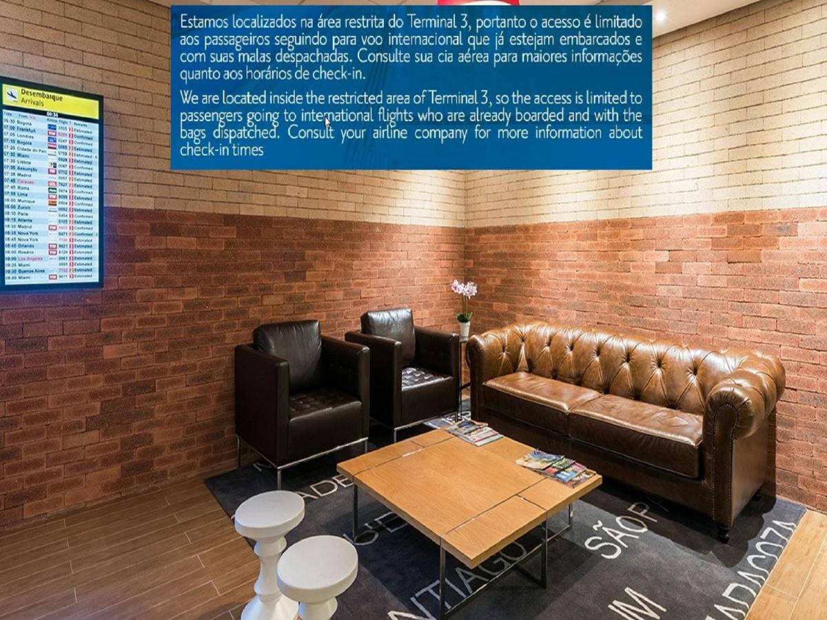 Tryp By Wyndham Sao Paulo Airport - Hotel De Transito Terminal 3 -Lado Ar - Area Restrita A Passageiros Ja Embarcados - Piso 1 Guarulhos Dış mekan fotoğraf